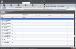 RTV Shared Parameter Manager 1