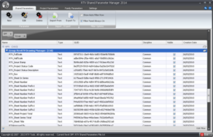 RTV Shared Parameter Manager 3